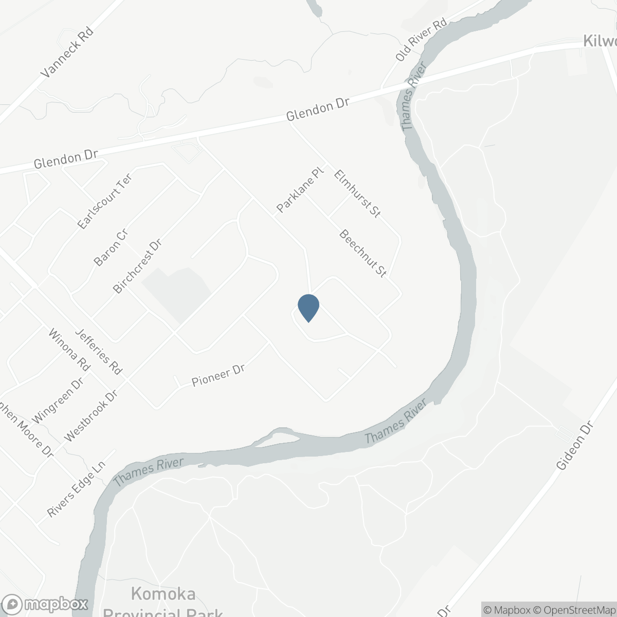 74 KILWORTH PARK DRIVE, Komoka, Ontario N0L 1R0